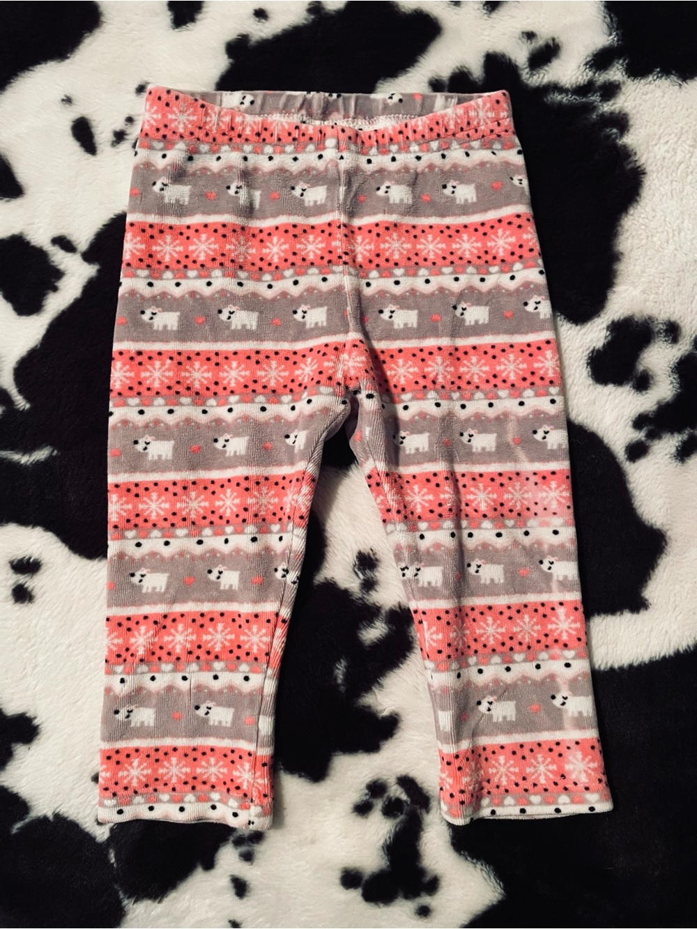 Jumping Beans Polar Bear Pajama Pants Size 18 Months